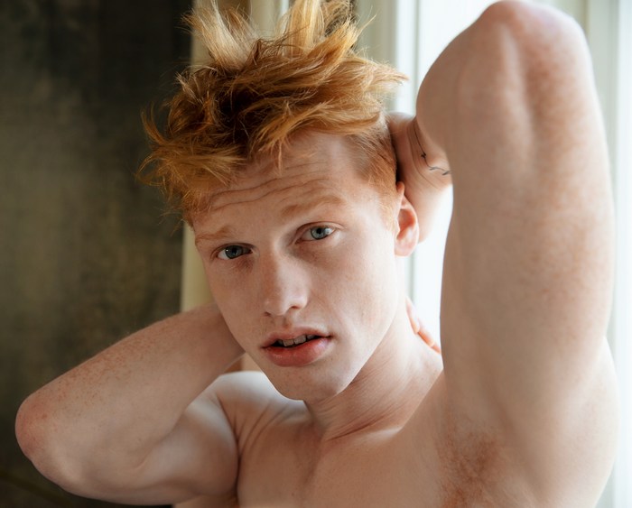Timothy Blue BelAmi Gay Porn Star Red-Head Twink Ginger Armpit