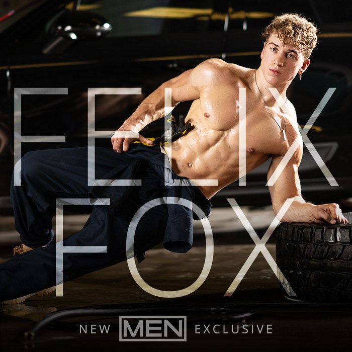 Felix Fox Gay Porn Star Shirtless Hunk Men Exclusive