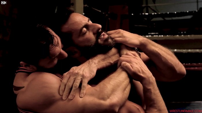 Gay Porn Massimo Arad Cole Keller Wrestlers Fucking Bodybuilder Muscle Hunk 