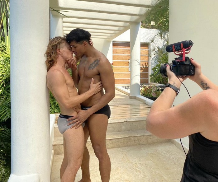 Marco Antonio Kosta Viking Gay Porn Behind The Scenes 