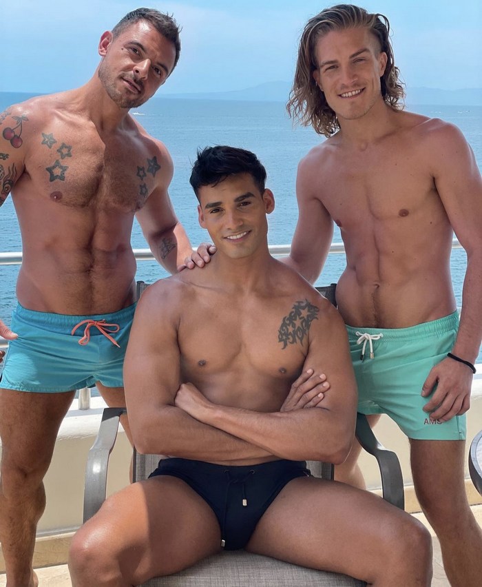 Rudy Gram Marco Antonio Kosta Viking Gay Porn Stars Shirtless Studs