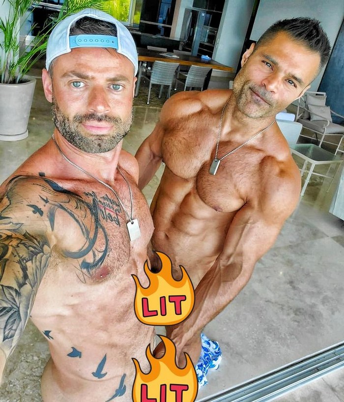 Barrett Leo Muscle Hunk Gay Porn Stars Fitness Models Husbands