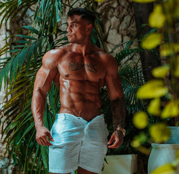 Juan Molina Flirt4Free Male Model Shirtless Muscle Hunk
