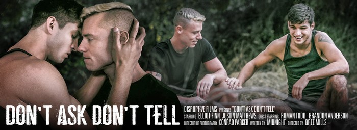 DONT ASK DONT TELL Gay Porn DisruptiveFilms