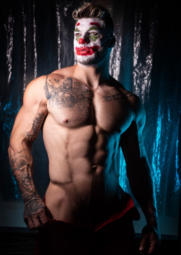 William Seed Gay Porn Star Halloween Stripper Clown