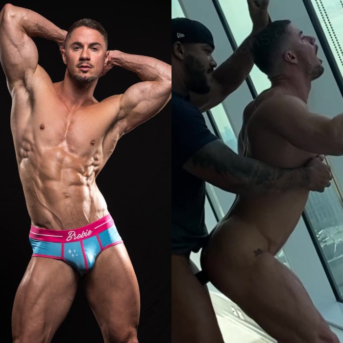 Skyy Knox Gay Porn Star Muscle Hunk Bottom Jason Vario TopFanVids