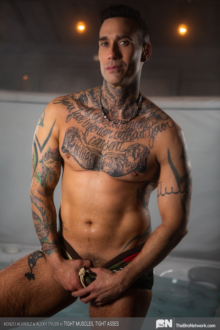 Alexy Tyler Gay Porn Star Tattooed Stud