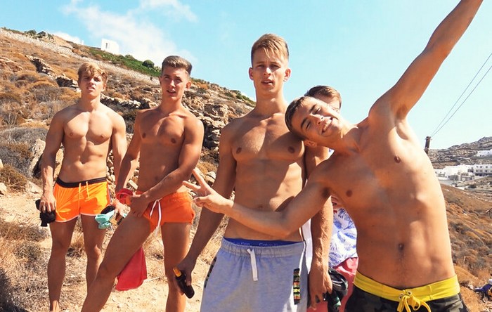 BelAmi Freshmen Gay Porn Back To Greece Part 8