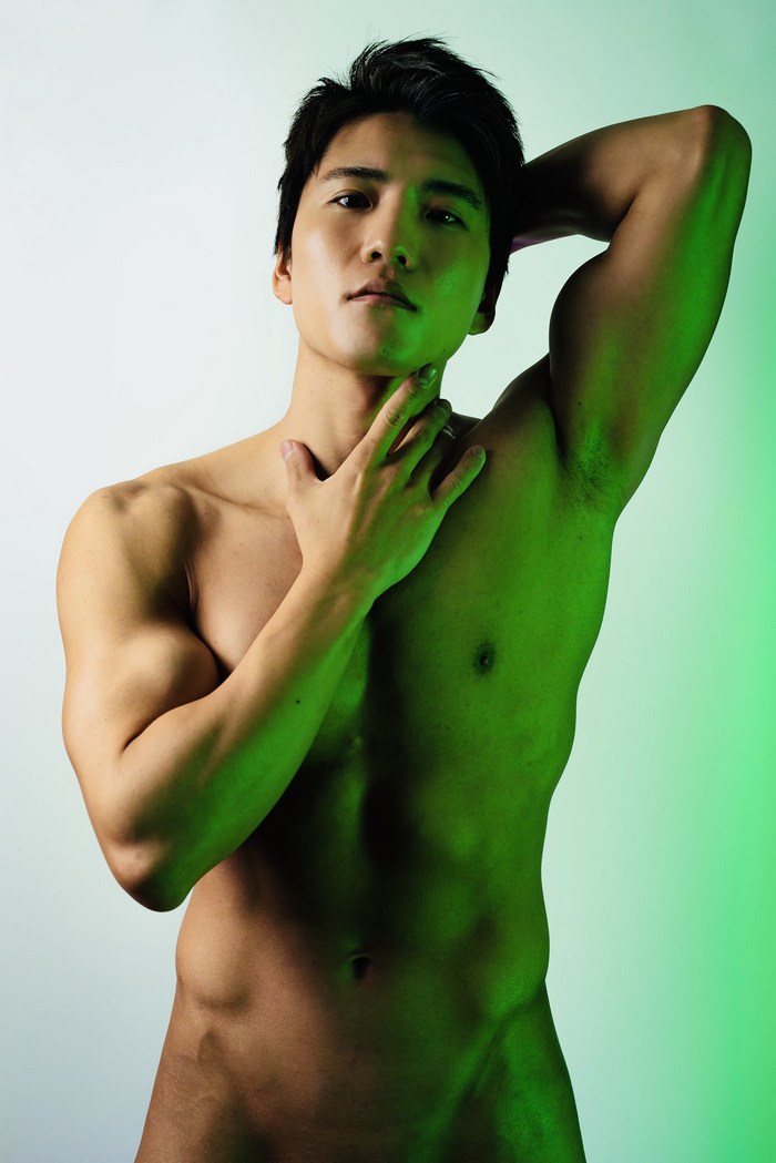 Narumiya Jin Japanese Gay Porn Star Muscle Jock