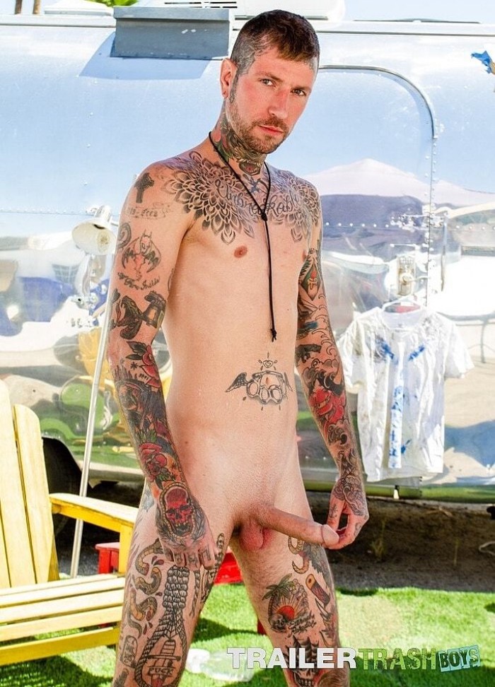 Ryan Sebastian Gay Porn Star Tattooed Stud Big Dick