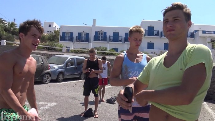 Back To Greece Part 13 BelAmi Gay Porn Behind The Scenes Freshmen