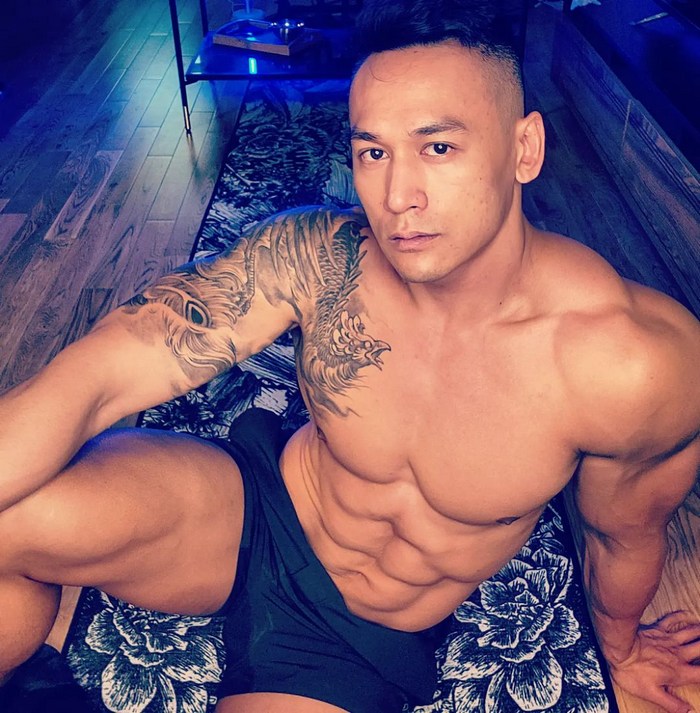 Han Core Gay Porn Muscle Hunk Bottom