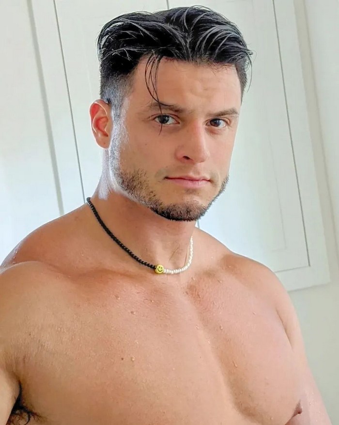Axel Rockham Gay Porn Star Shirtless Muscle Hunk 