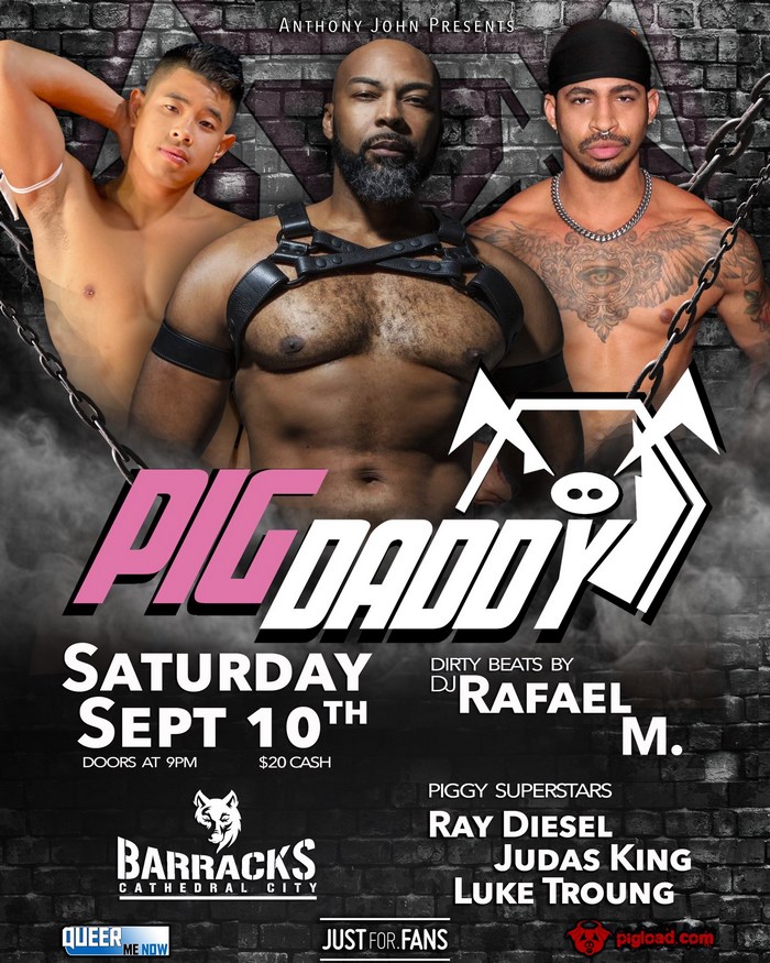 PigDaddy Gay Porn Party Ray Diesel Judas King Luke Truong