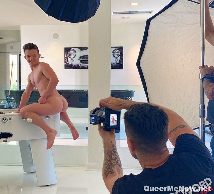 Gay Porn Behind The Scenes Grant Ducati Des Irez Skintight