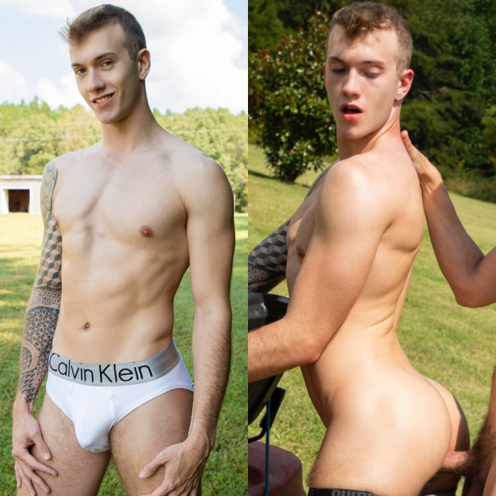 Finn August Gay Porn Bottom Twink Lawn Jock ColbyKnox