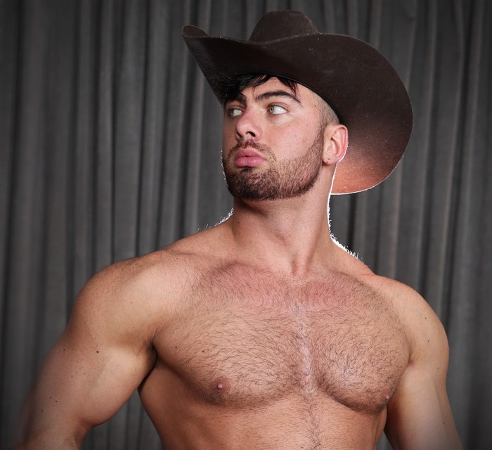 Angelo Gay Porn Star Muscle Hunk Cowboy 