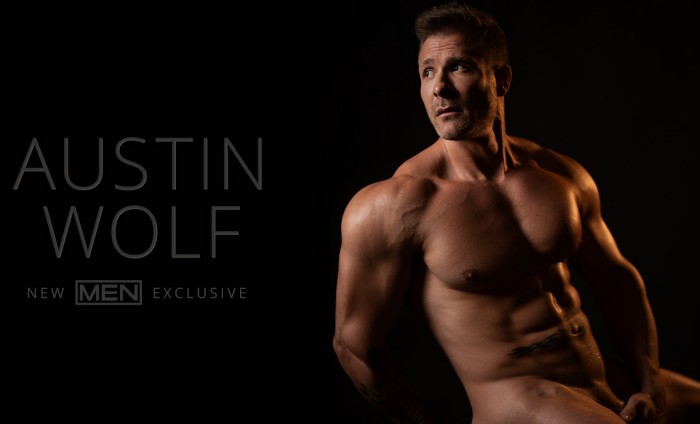 Austin Wolf Gay Porn Star MENcom Exclusive Muscle Hunk