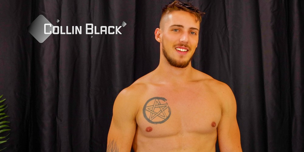 Xxx Blak Main Blod - Collin Black: Handsome Porn Star [GayHoopla/HotGuysFuck]