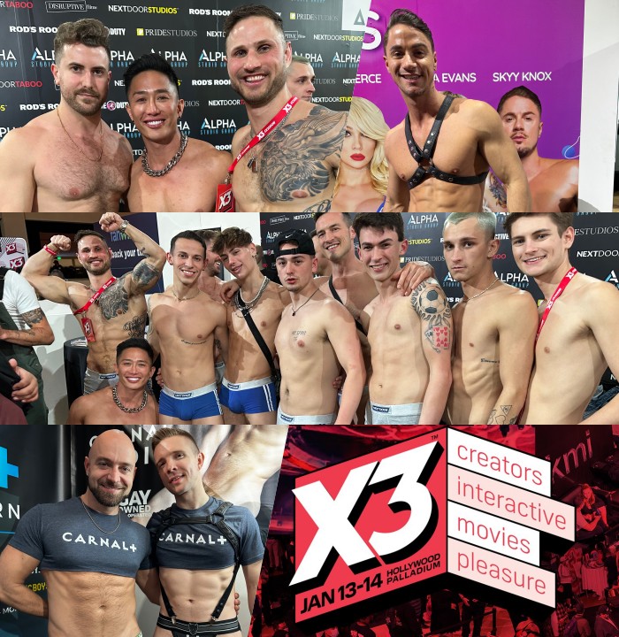 Gay Porn Stars X3 Expo 2023 X