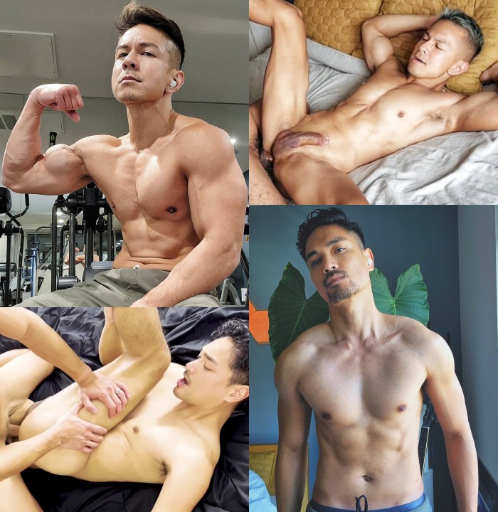 GroovaPooh TiggahTigz Gay Porn Stars Asian Hunk Husband