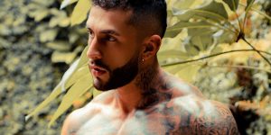 Jake Orthega Flirt4Free Chaturbate Cam Model Muscle Hunk Shirtless Latino Stud XXX
