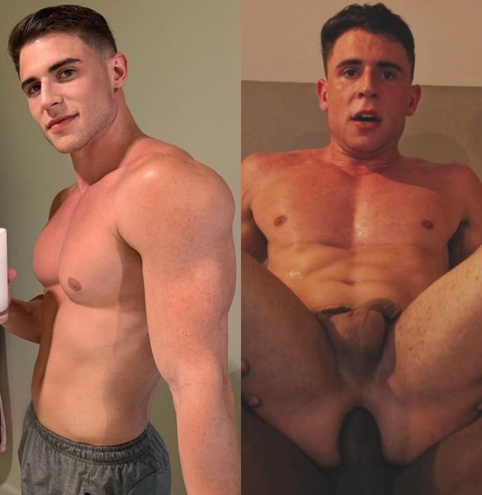 Victor Vivone SweetLifeOfVctr Gay Porn Star Bottom Rhyheim Shabazz Big Cock