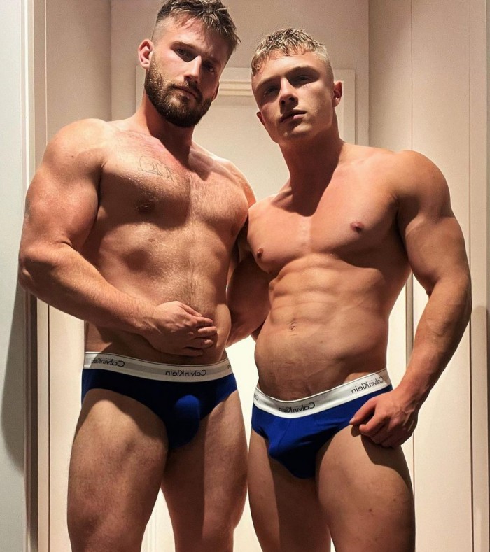 Jordan James Harvey Bridgestone Gay Porn Star Couple Muscle Hunk