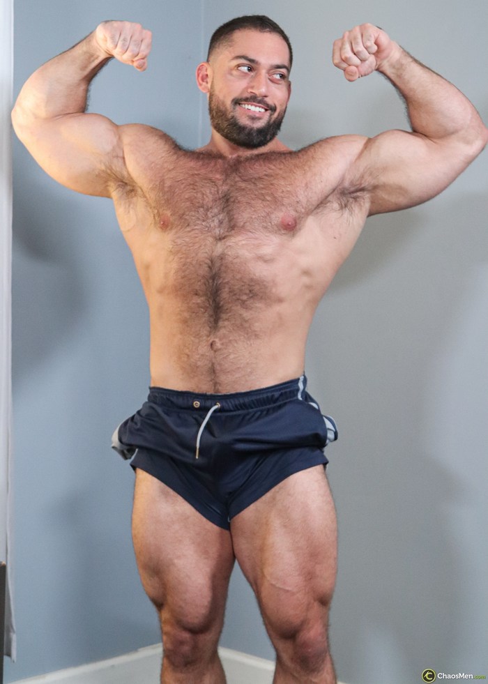 Mike Russo MonstahMike Gay Porn Star Muscle Hunk Hairy Bodybuilder