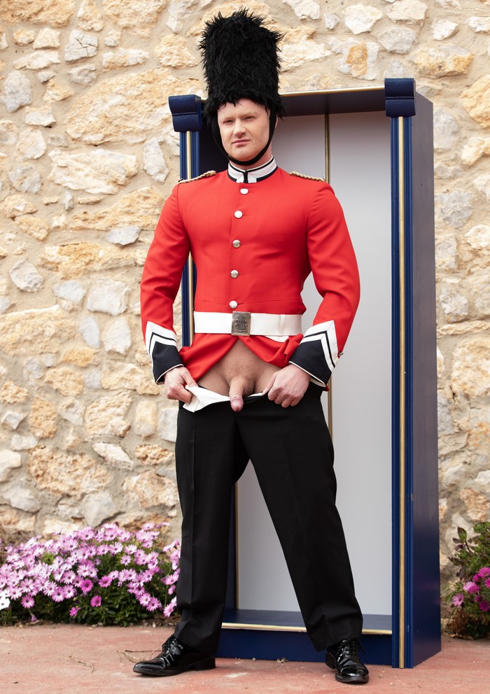 Cole Hughes Gay Porn Star British Royal Guard