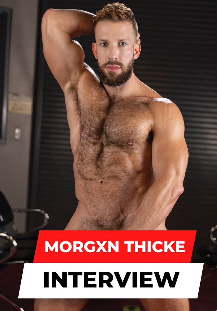 Morgxn Thicke Gay Porn Star Interview Muscle Hunk