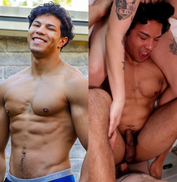 Jacob Black Bisexual Porn Star Bottom Muscle Hunk Mason Skyy BiGuysFuck