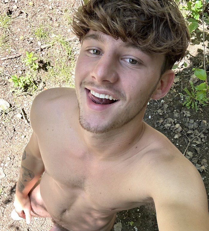 Dex Devall Gay Porn Star Handsome Twink Naked Smile