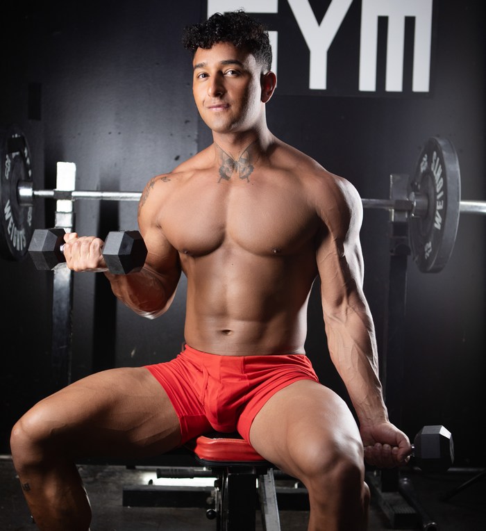 Kenzo Alvarez Gay Porn Star Shirtless Muscle Hunk