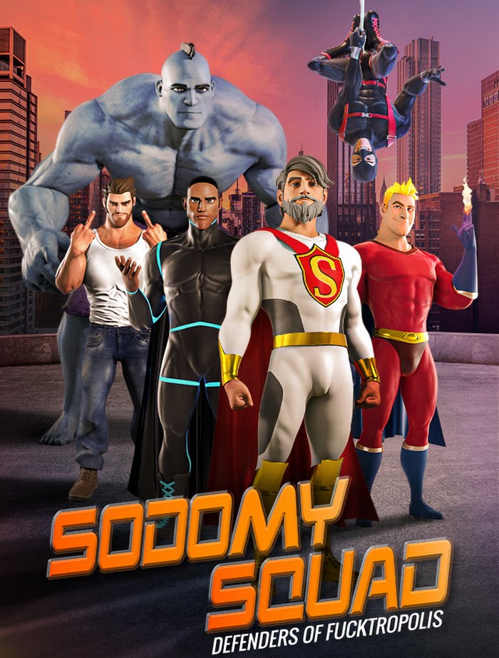 Sodomy Squad Gay Porn Animated Series