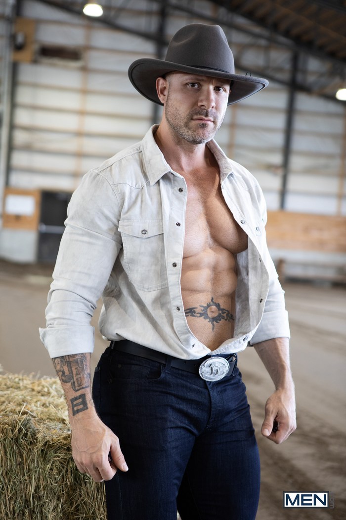 Austin Wolf Gay Porn Star Cowboy Muscle Hunk