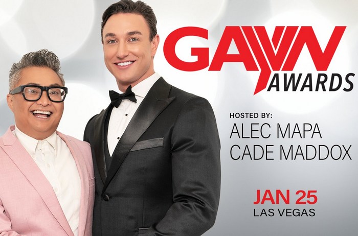 GayVN Awards 2024 Cade Maddox Alec Mapa