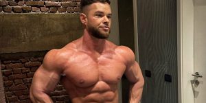 Marco Badass Flirt4Free Male Cam Model Muscle Hunk Shirtless Bodybuilder XXX