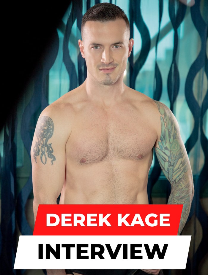 Derek Kage Gay Porn Star Handsome Stud Interview