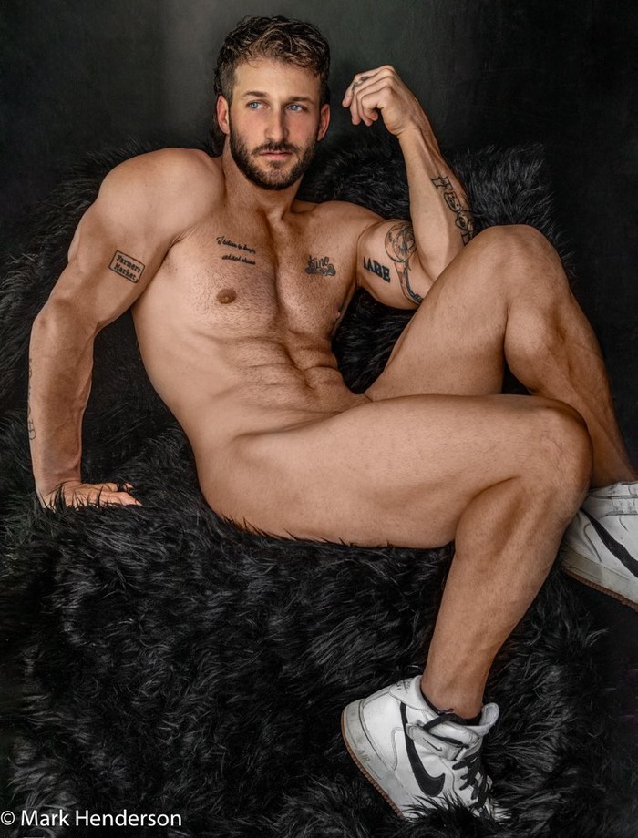 Nicholas Ryder Gay Porn Star Muscle Hunk Naked Stud