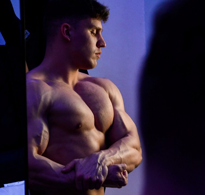 Austin Sawyer Flirt4Free Male Cam Model Shirtless Muscle Hunk