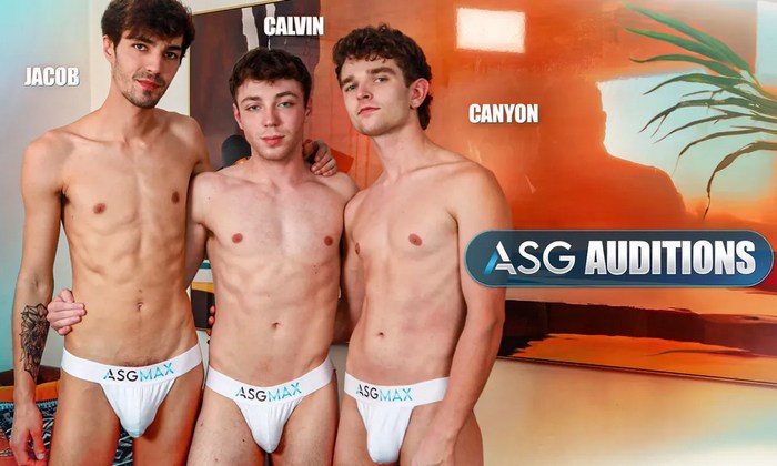 Calvin Michaels Canyon Cole Jacob Acosta Gay Porn ASG Auditions