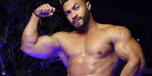 Cesar Jones Flirt4Free Chaturbate Male Cam Model Muscle Hunk XXX