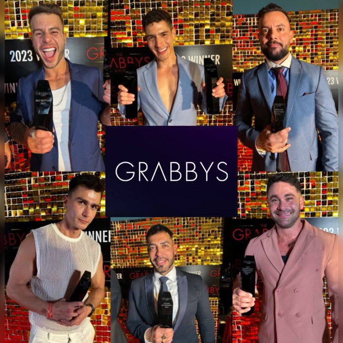 Grabbys Europe 2023 Winners Gay Porn Stars