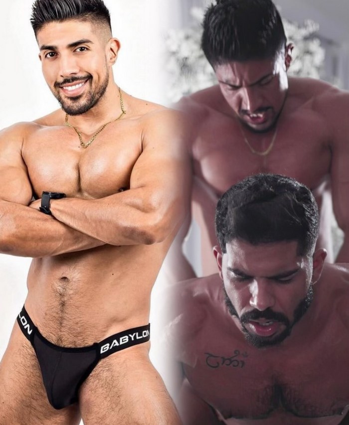Augusto Arias Gay Porn Star Muscle Hunk Fuck Gael VOYR XXX