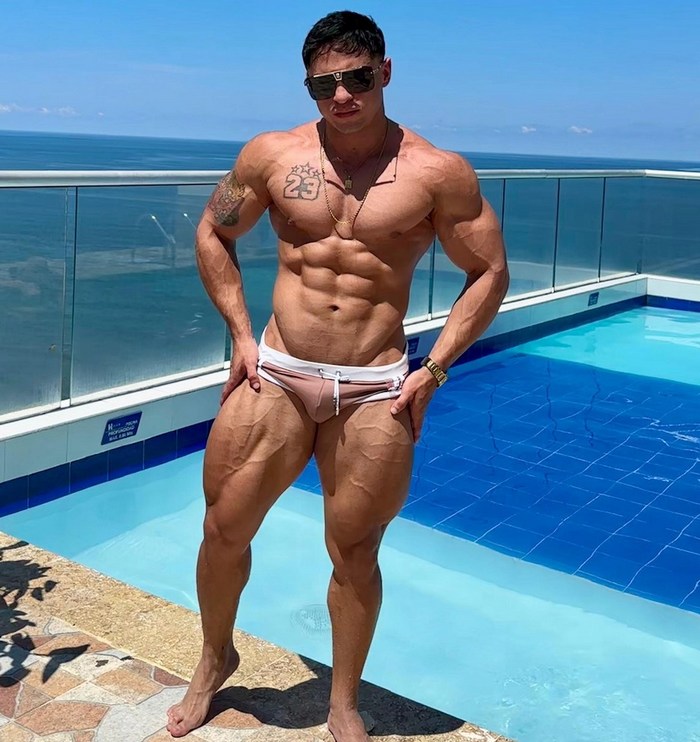 Jhon Nicolas Flirt4Free Male Cam Model Muscle Hunk 