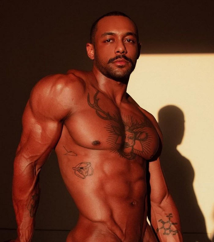 Gabriel Francisco sobrenomeantonio Gay Porn Star Muscle Hunk Bodybuilder 