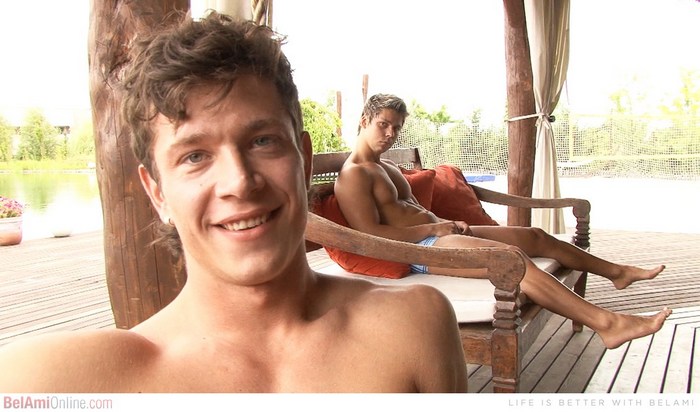 BelAmi Gay Porn Behind The Scenes Benjamin Bloom Ennio Guardi 