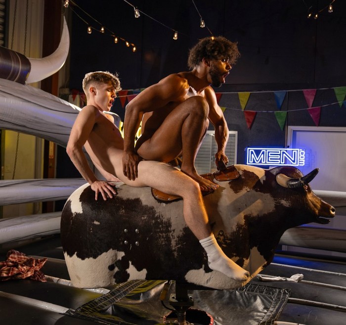 Jake Preston Tony Genius Gay Porn Mechanical Bull