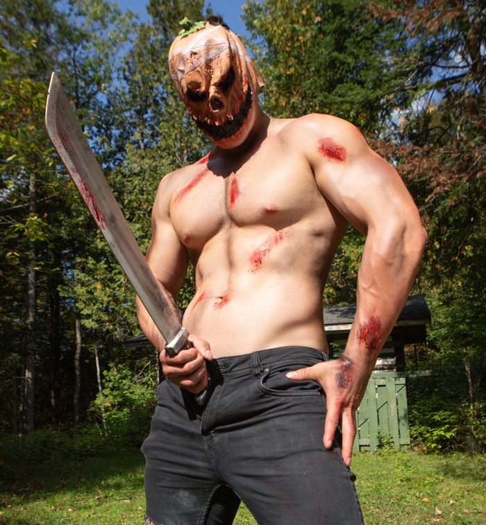 Gay Porn Slasher Slay Away Camp Muscle Killer